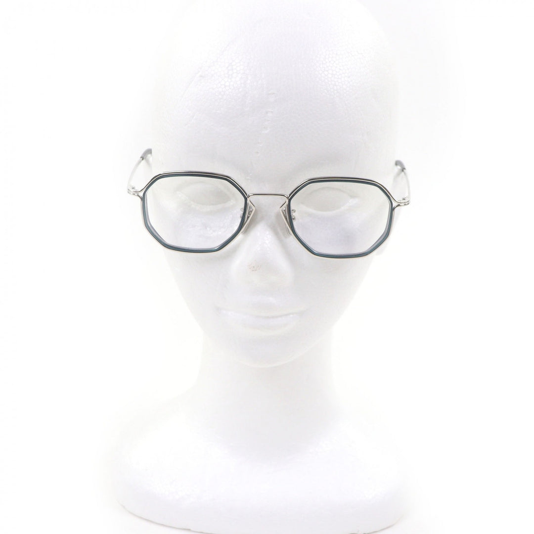 Pristine DITA Glasses HALIOD-TWO Octagon Frame Silver mens DTX170-A-02