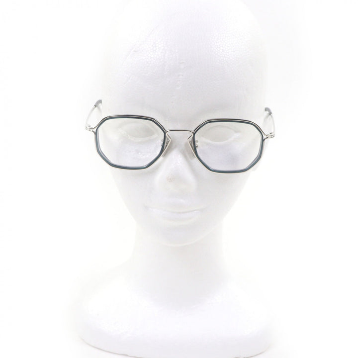 Pristine DITA Glasses HALIOD-TWO Octagon Frame Silver mens DTX170-A-02