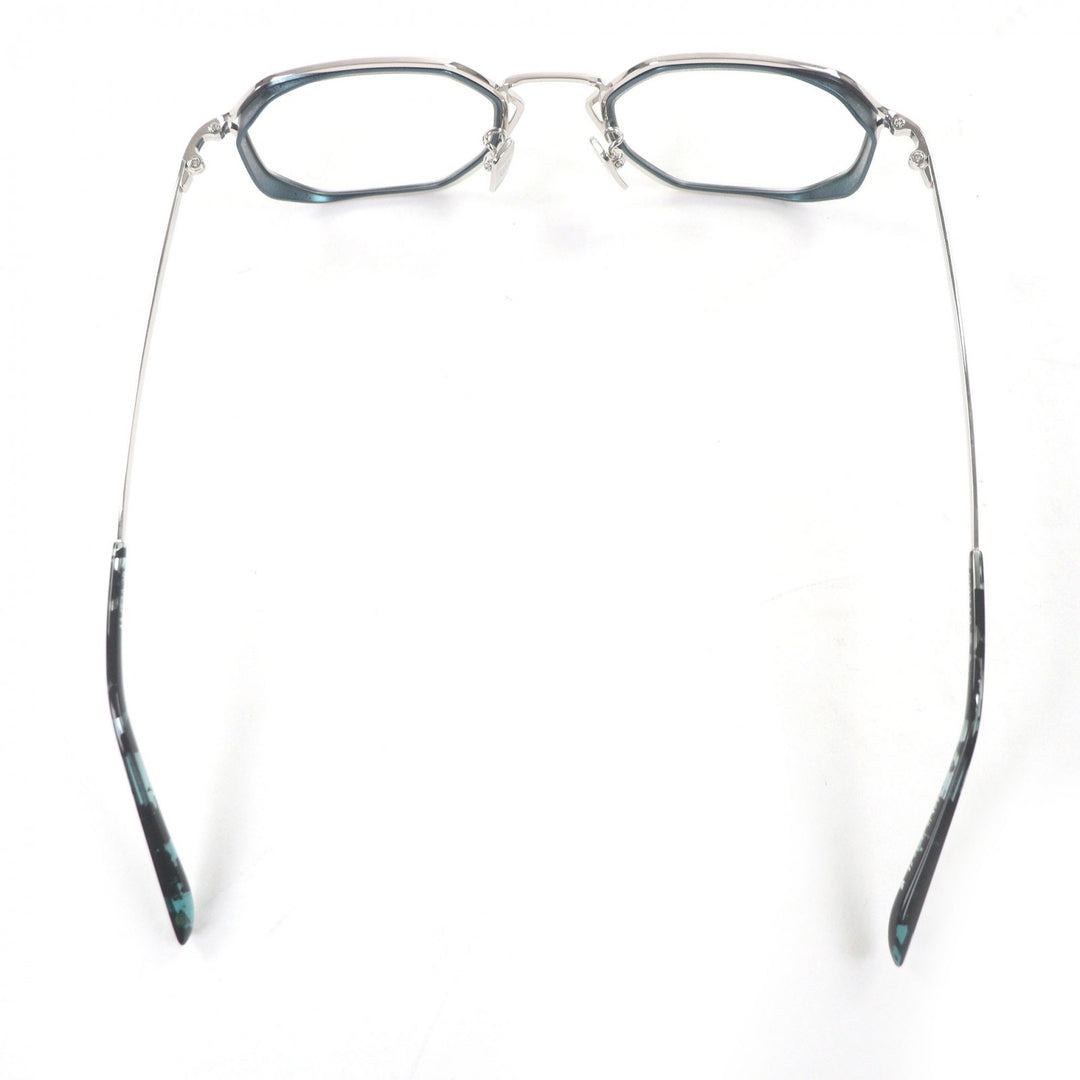 Pristine DITA Glasses HALIOD-TWO Octagon Frame Silver mens DTX170-A-02