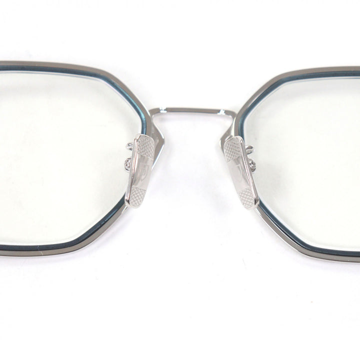 Pristine DITA Glasses HALIOD-TWO Octagon Frame Silver mens DTX170-A-02