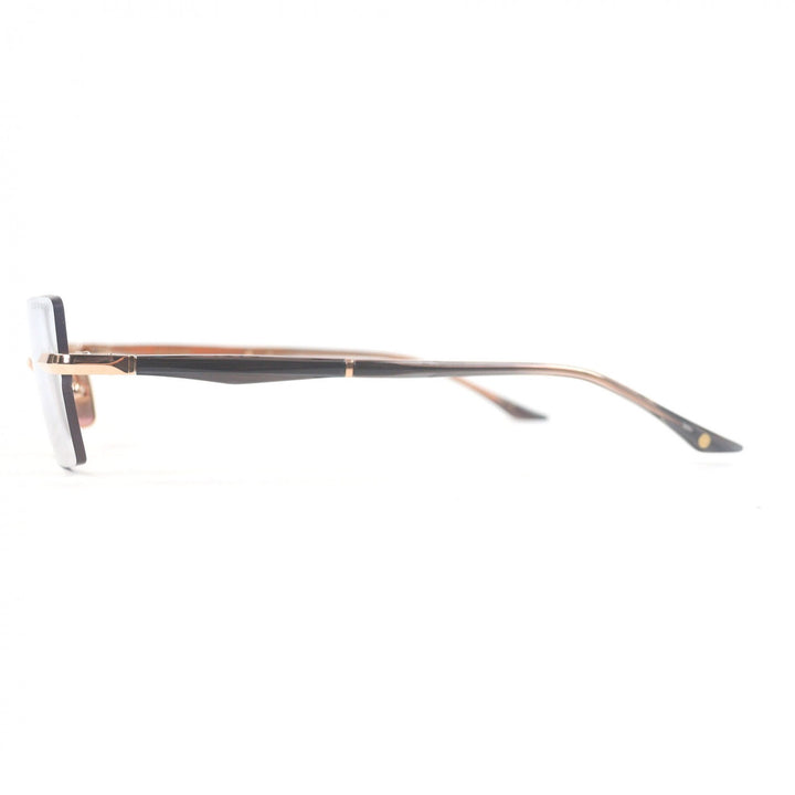 Pristine DITA sunglasses EYMORI Rimless Two-Point Pink gold mens DTX462-A-02