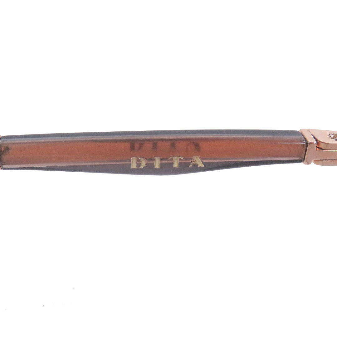 Pristine DITA sunglasses EYMORI Rimless Two-Point Pink gold mens DTX462-A-02