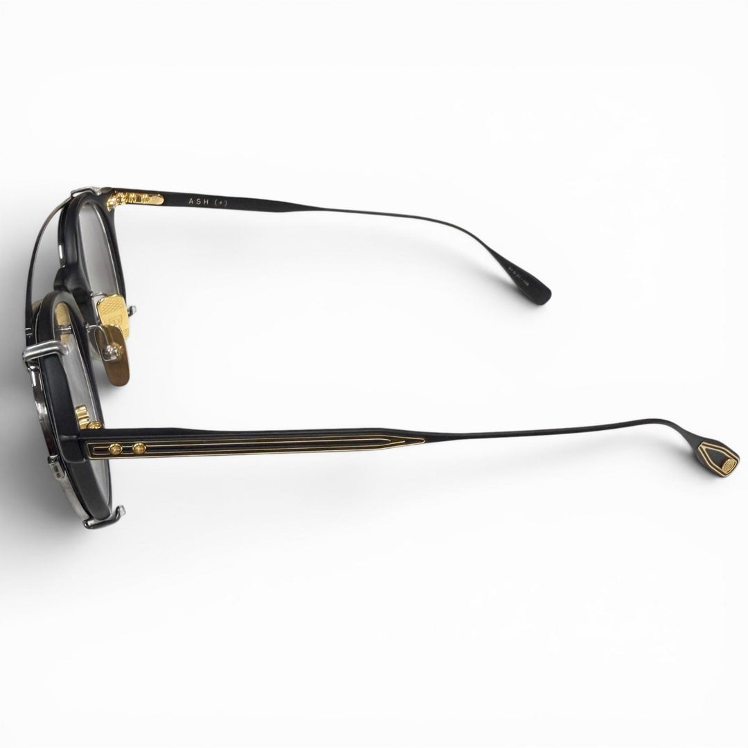 Pristine DITA sunglasses ASH Clip-on Matt black mens DTX148-A-01