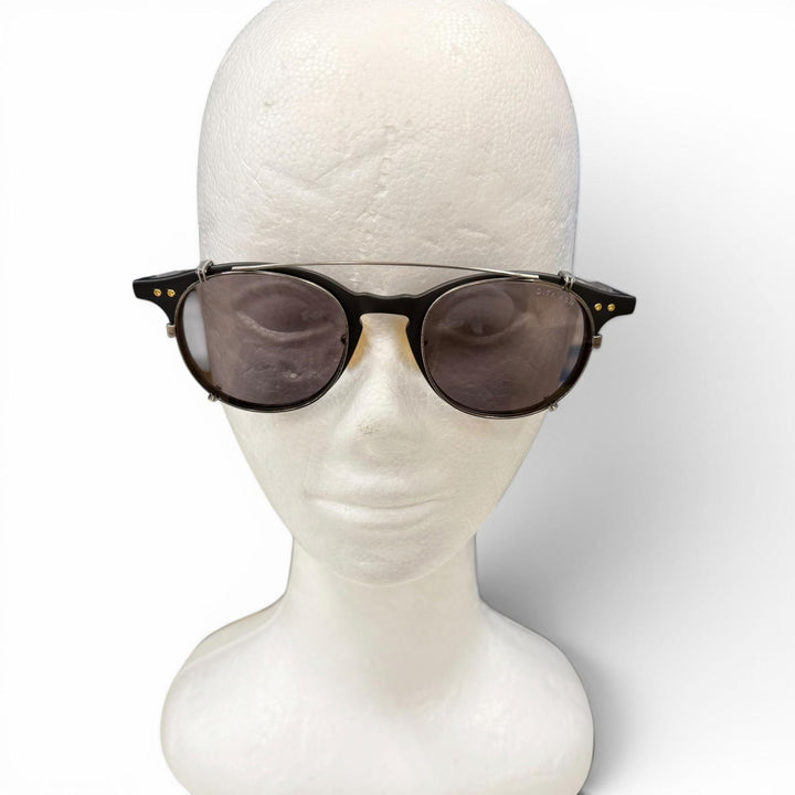 Pristine DITA sunglasses ASH Clip-on Matt black mens DTX148-A-01