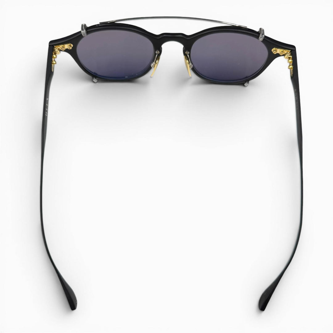 Pristine DITA sunglasses ASH Clip-on Matt black mens DTX148-A-01