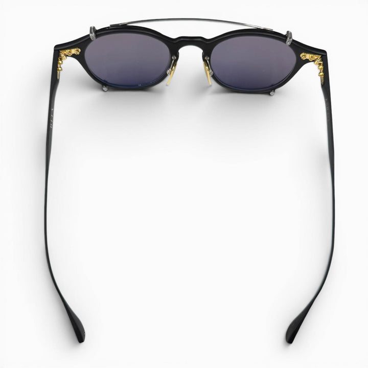 Pristine DITA sunglasses ASH Clip-on Matt black mens DTX148-A-01