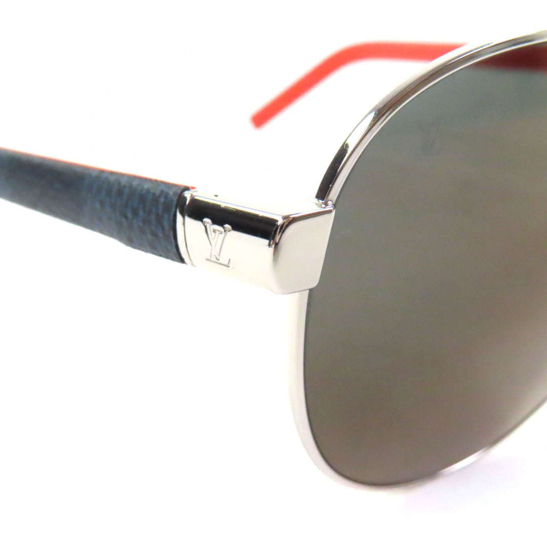 Great LOUIS VUITTON sunglasses Pacific Pilot Silver mens