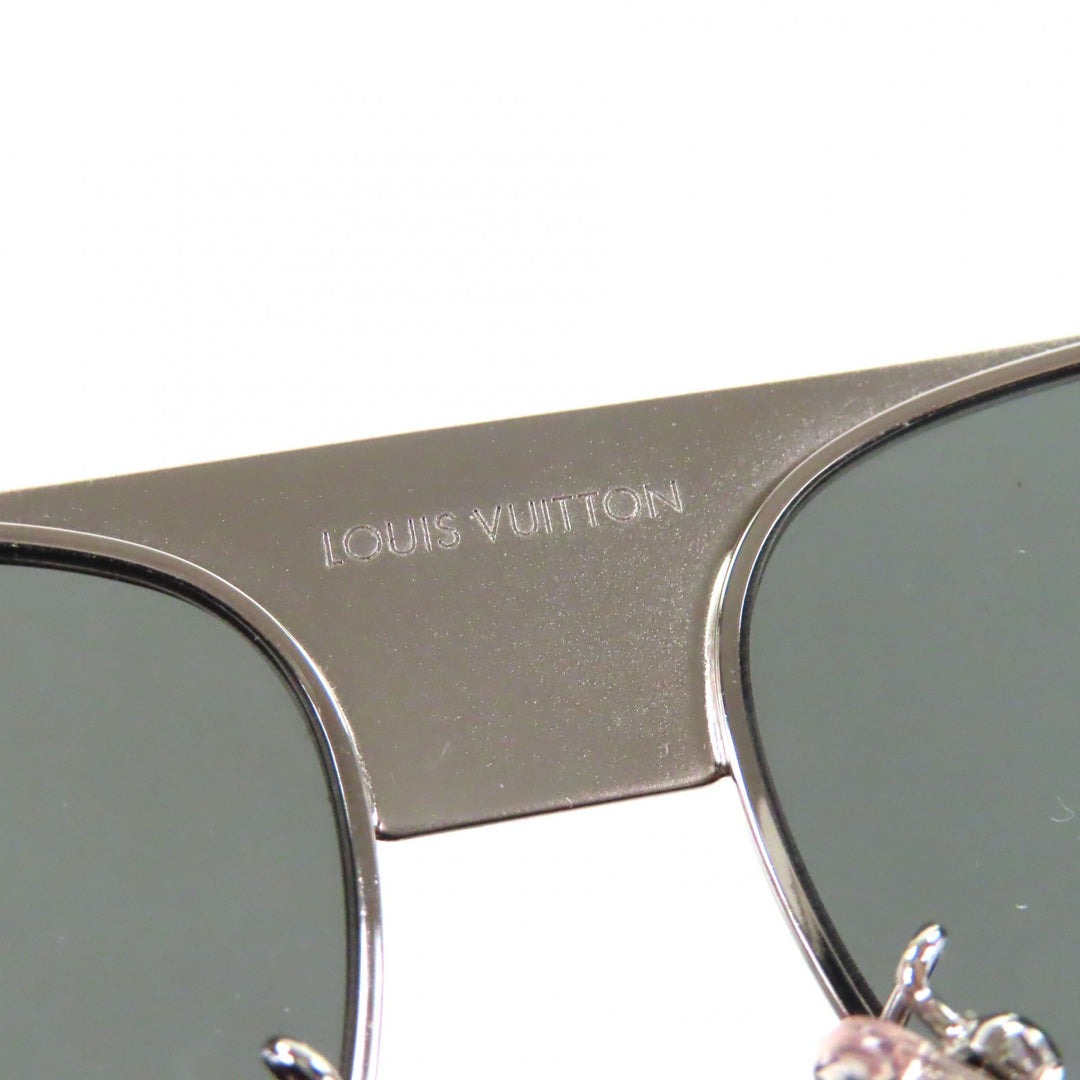 Great LOUIS VUITTON sunglasses Pacific Pilot Silver mens