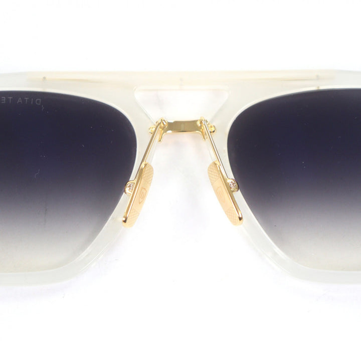 Great DITA sunglasses TERRACRAFT Two Bridges Clear white mens DTS416-A-02