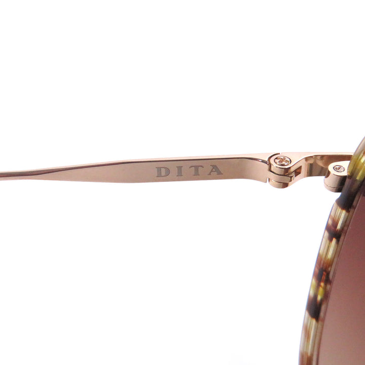 Pristine DITA sunglasses TALON THREE Eyewear gold mens DTS442-A-03