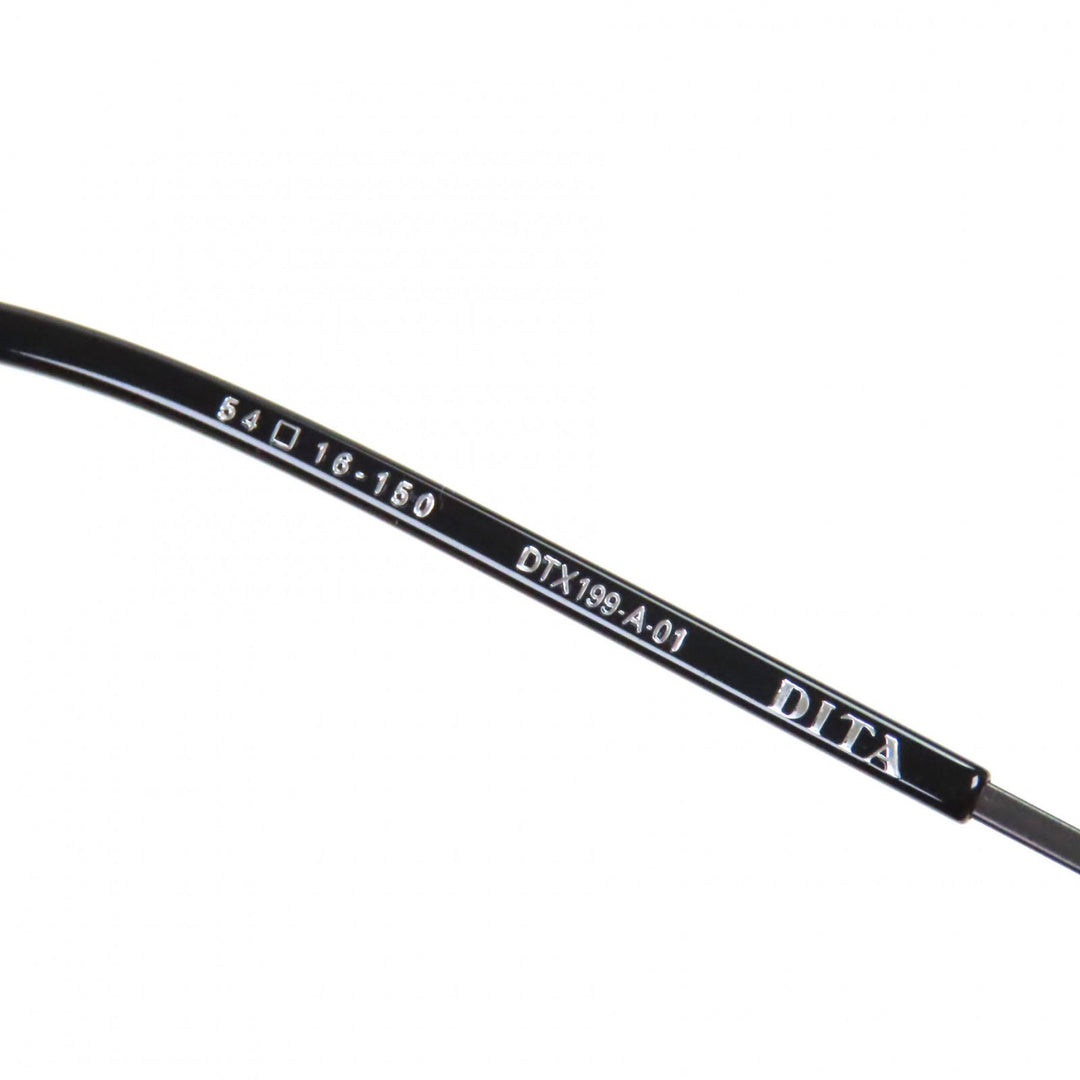 Pristine DITA Glasses ARTEKA Arteka Two Bridges Cancer metallic mens DTX199-A-01