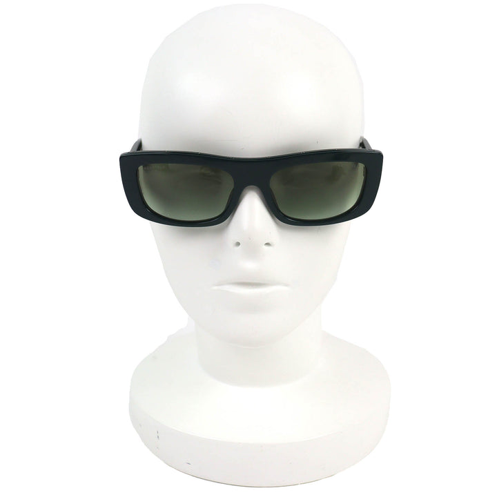 Excellent CHANEL sunglasses Rectangle Shape Sunglasses logo green 5559-A