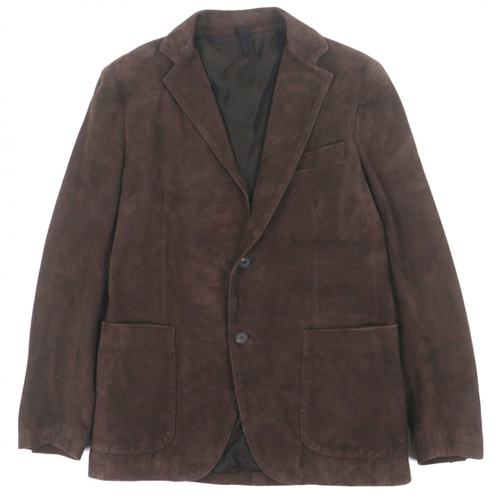Great TAGLIATORE tailored jacket CARSON Dark brown Sheep mens 46 ASI20-03