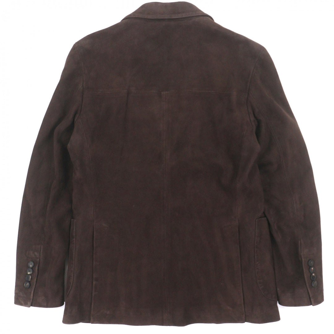 Great TAGLIATORE tailored jacket CARSON Dark brown Sheep mens 46 ASI20-03