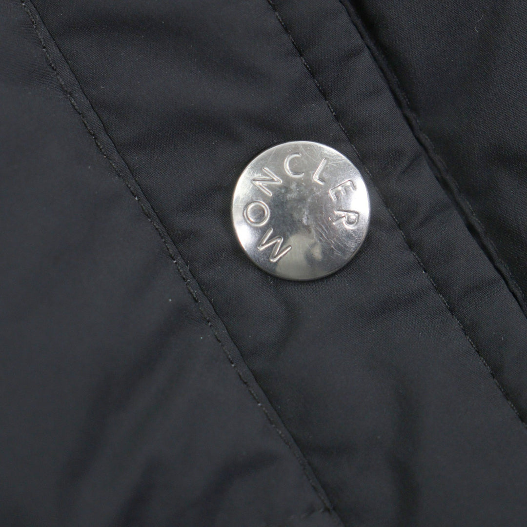 Great MONCLER Down jacket black Nylon mens 2