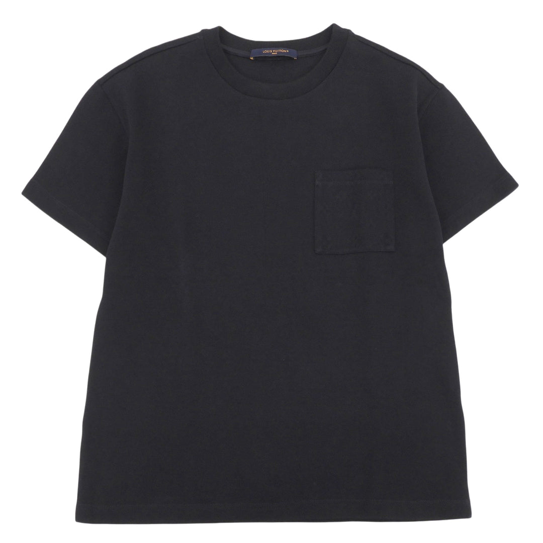 Excellent LOUIS VUITTON Short sleeve knit Navy cotton mens S
