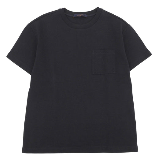 Excellent LOUIS VUITTON Short sleeve knit Navy cotton mens S