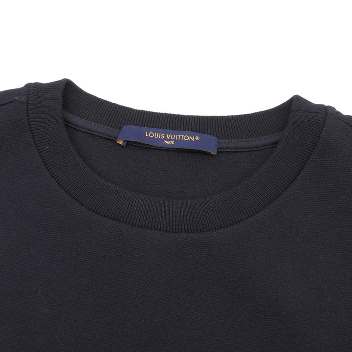 Excellent LOUIS VUITTON Short sleeve knit Navy cotton mens S