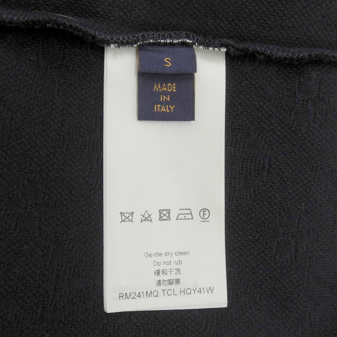 Excellent LOUIS VUITTON Short sleeve knit Navy cotton mens S