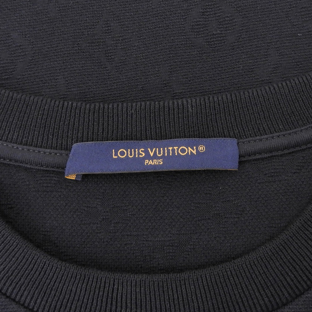 Excellent LOUIS VUITTON Short sleeve knit Navy cotton mens S