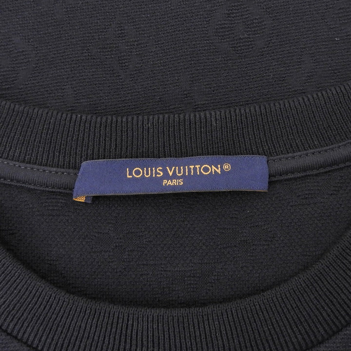 Excellent LOUIS VUITTON Short sleeve knit Navy cotton mens S