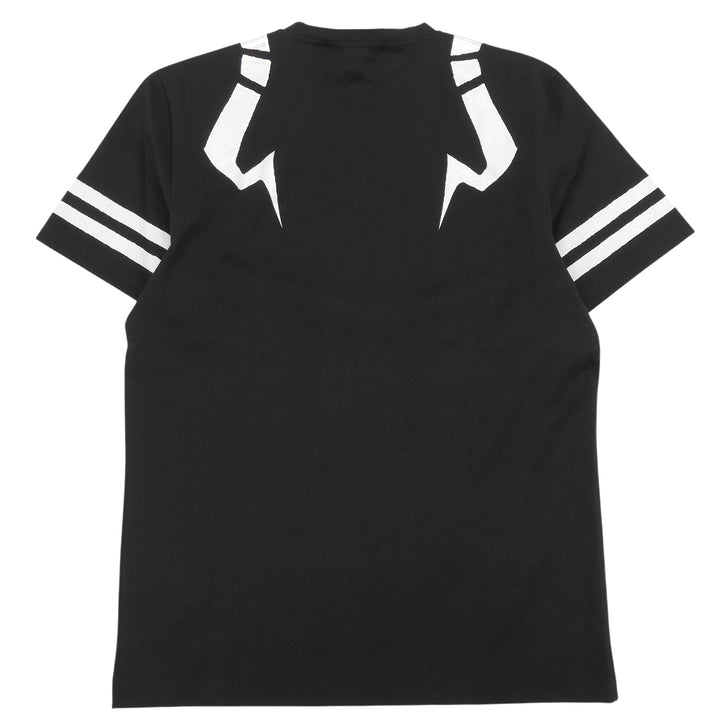 Pristine DOLCE&GABBANA 呪術廻戦 Short sleeve T-shirt black cotton mens 48