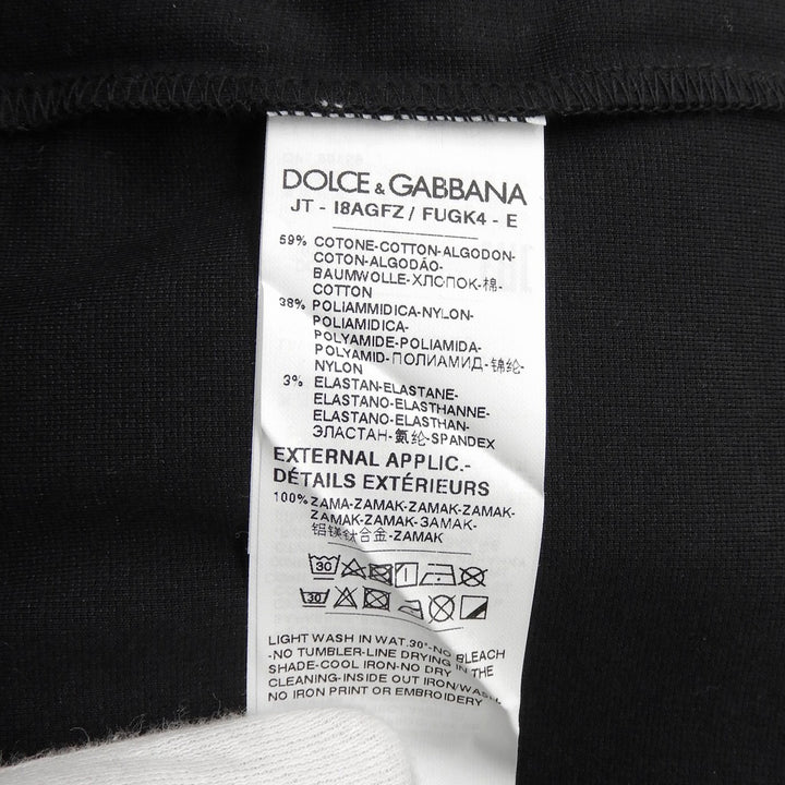 Pristine DOLCE&GABBANA 呪術廻戦 Short sleeve T-shirt black cotton mens 48