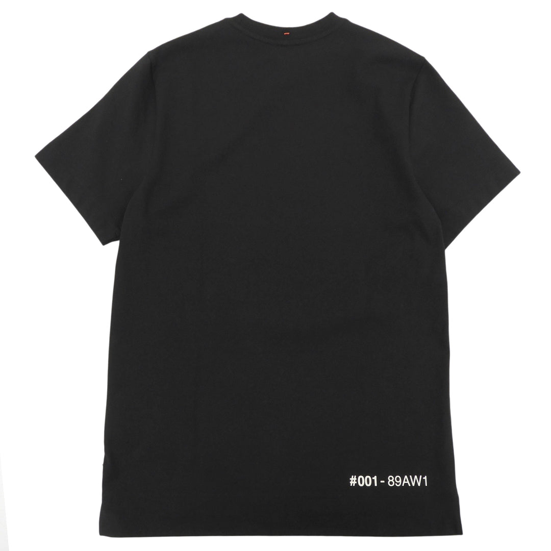 Excellent MONCLER GRENOBLE Short sleeve T-shirt black cotton mens M