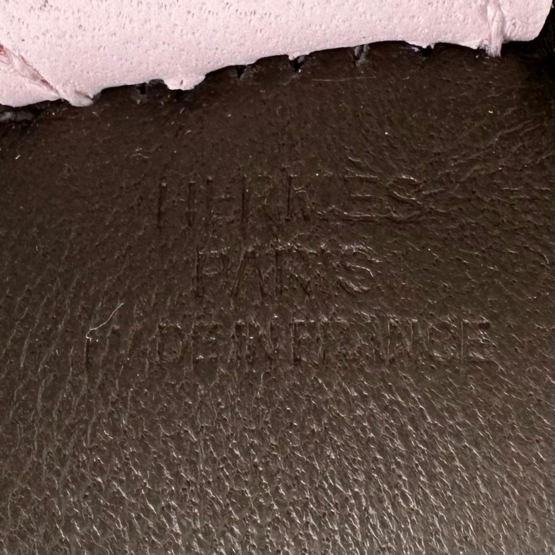 Pristine HERMES charm Rodeo PM Chocolat Anyo Miro Women
