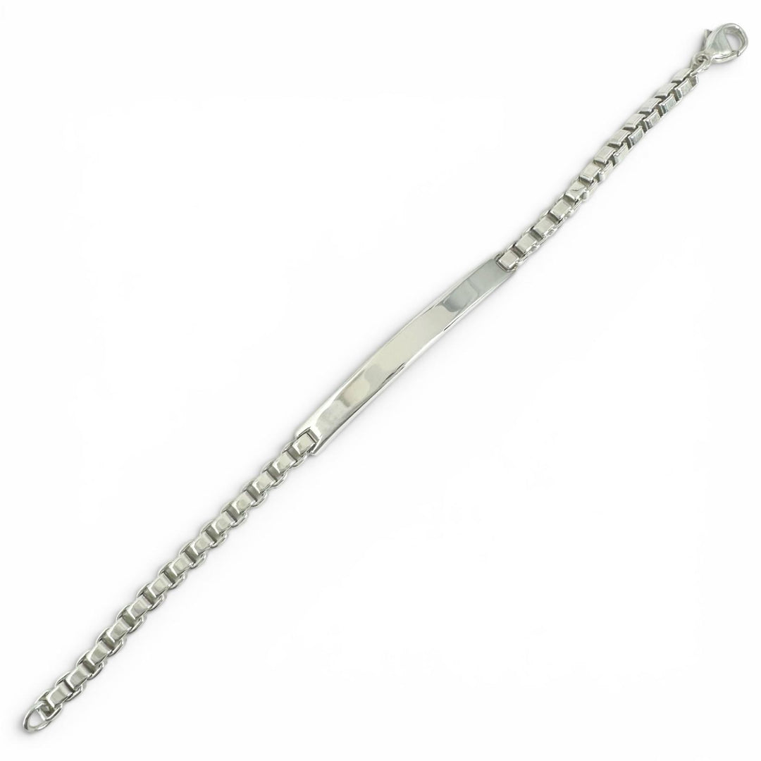 Excellent TIFFANY&Co. bracelet Venetian Link ID Bracelet Silver SV925 Women