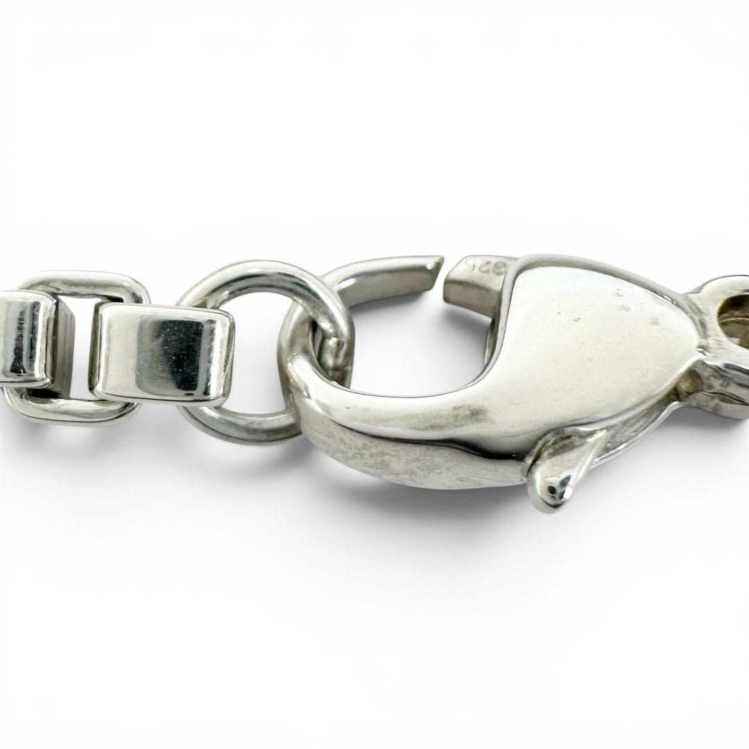 Excellent TIFFANY&Co. bracelet Venetian Link ID Bracelet Silver SV925 Women