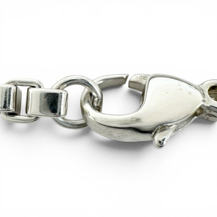 Excellent TIFFANY&Co. bracelet Venetian Link ID Bracelet Silver SV925 Women