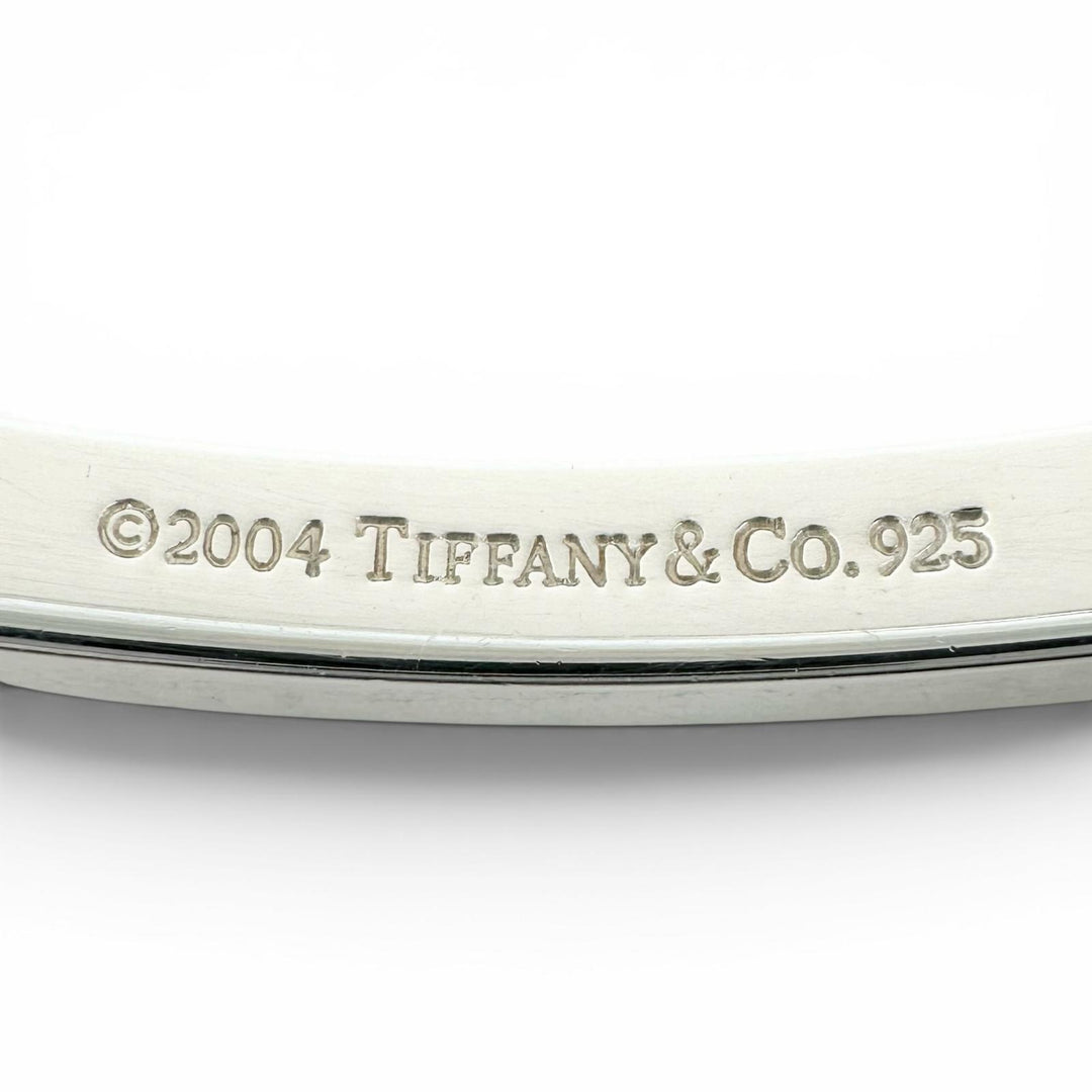 Great TIFFANY&Co. bracelet Venetian Link ID Bracelet Silver SV925 Women