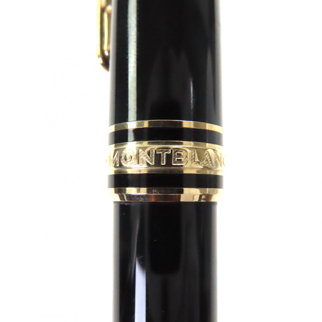 Very Good MONTBLANC Ballpoint pen Meisterstück Classic black mens