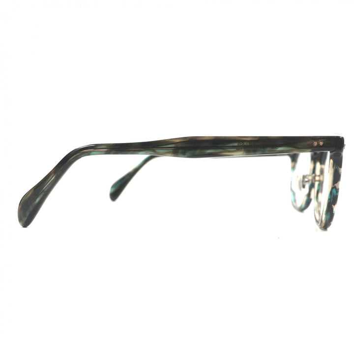 Excellent 金子眼鏡 Glasses Marble Pattern Clear green mens KA-56