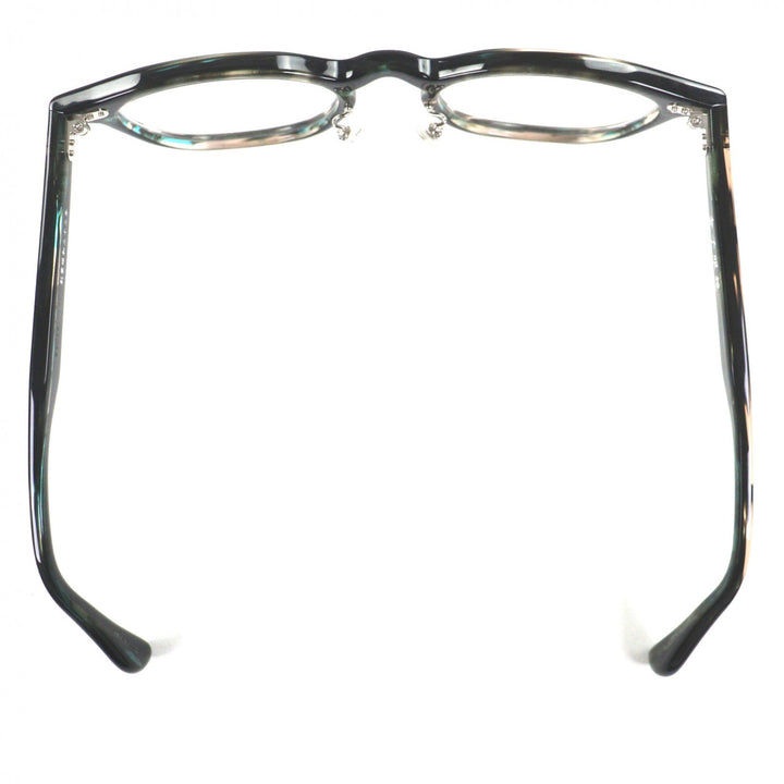 Excellent 金子眼鏡 Glasses Marble Pattern Clear green mens KA-56