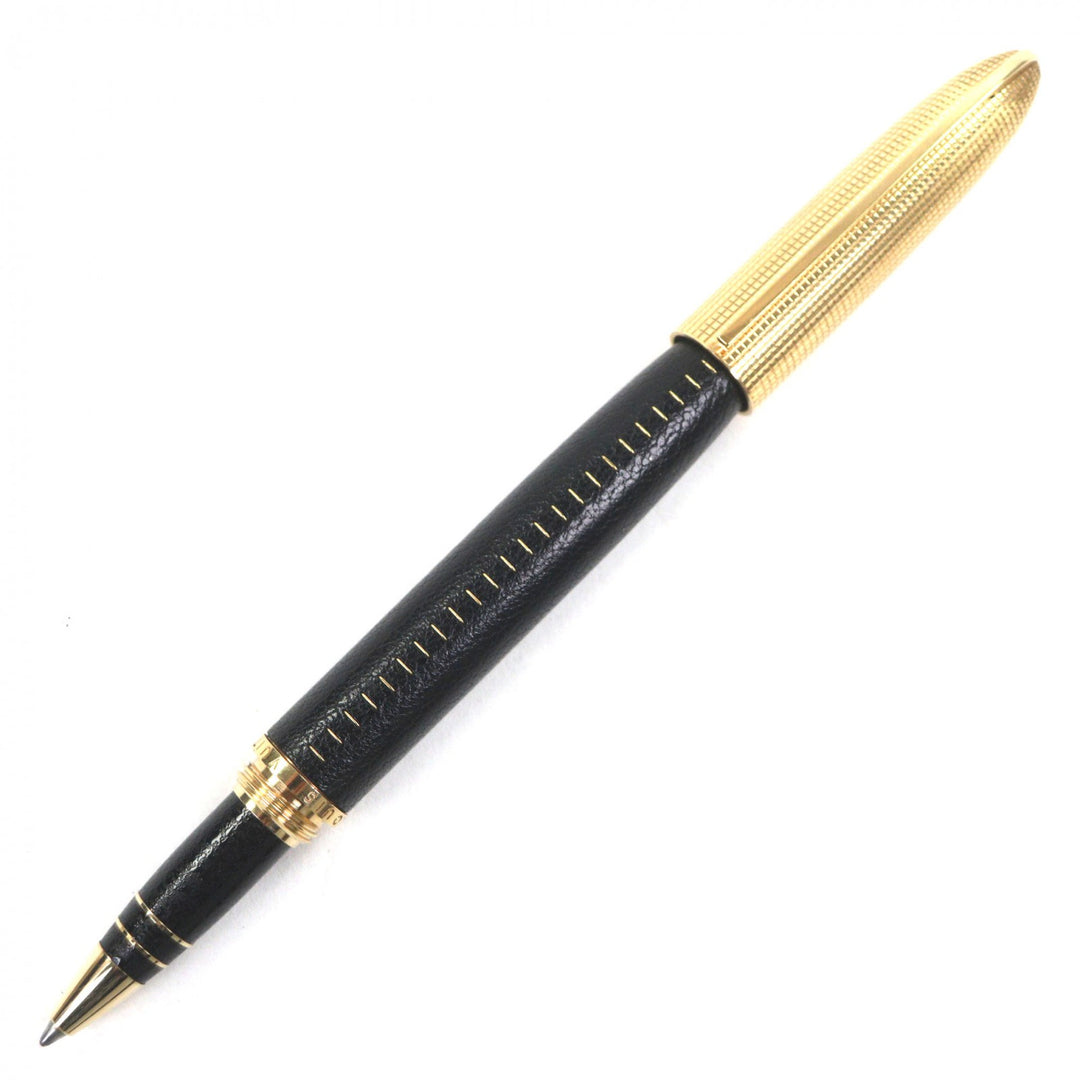 Very Good LOUIS VUITTON Ballpoint pen Dock Cuir Cap type black mens N71402