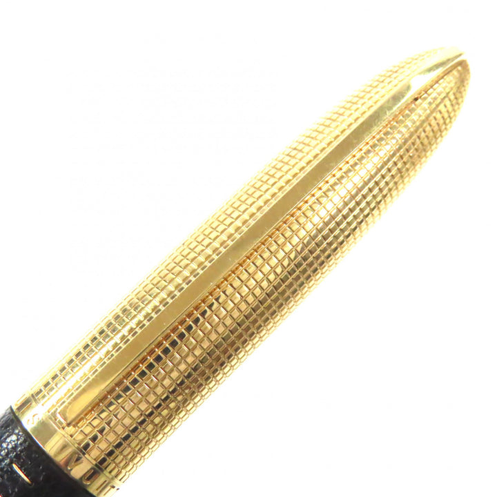 Very Good LOUIS VUITTON Ballpoint pen Dock Cuir Cap type black mens N71402