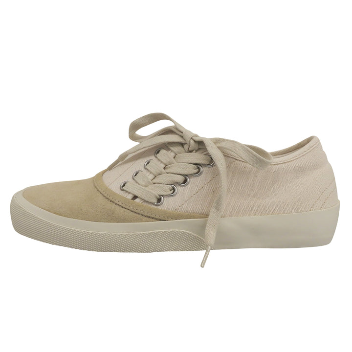 Pristine Maison Margiela sneakers beige canvas Women 39 S37WS0498