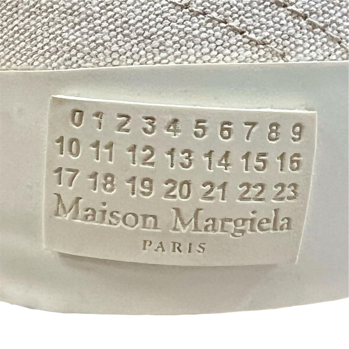 Pristine Maison Margiela sneakers beige canvas Women 39 S37WS0498
