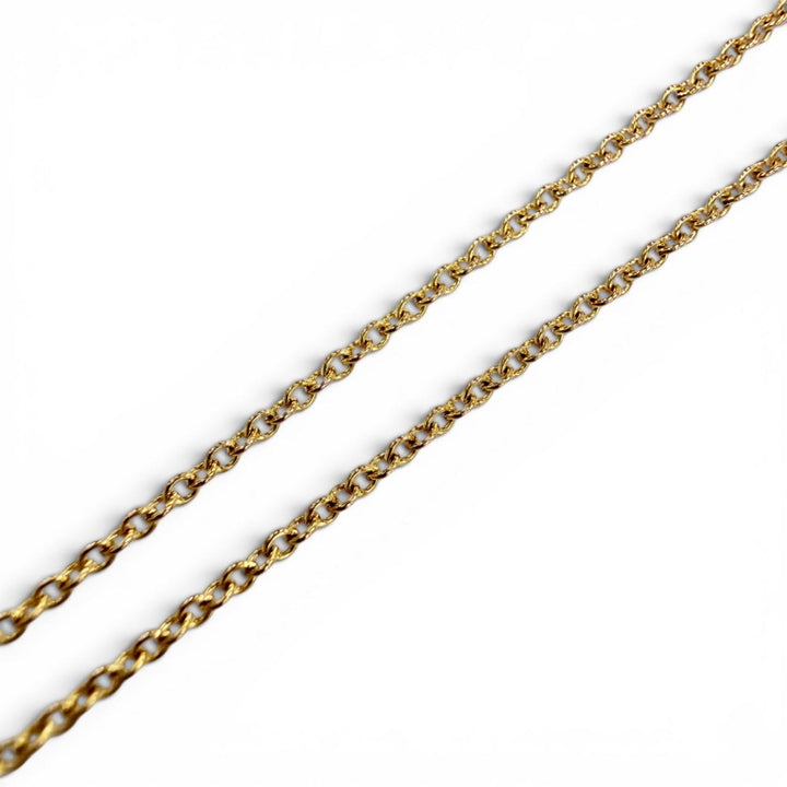 Excellent TIFFANY&Co. Necklace Open Heart Pendant Yellow Gold AU750 Women