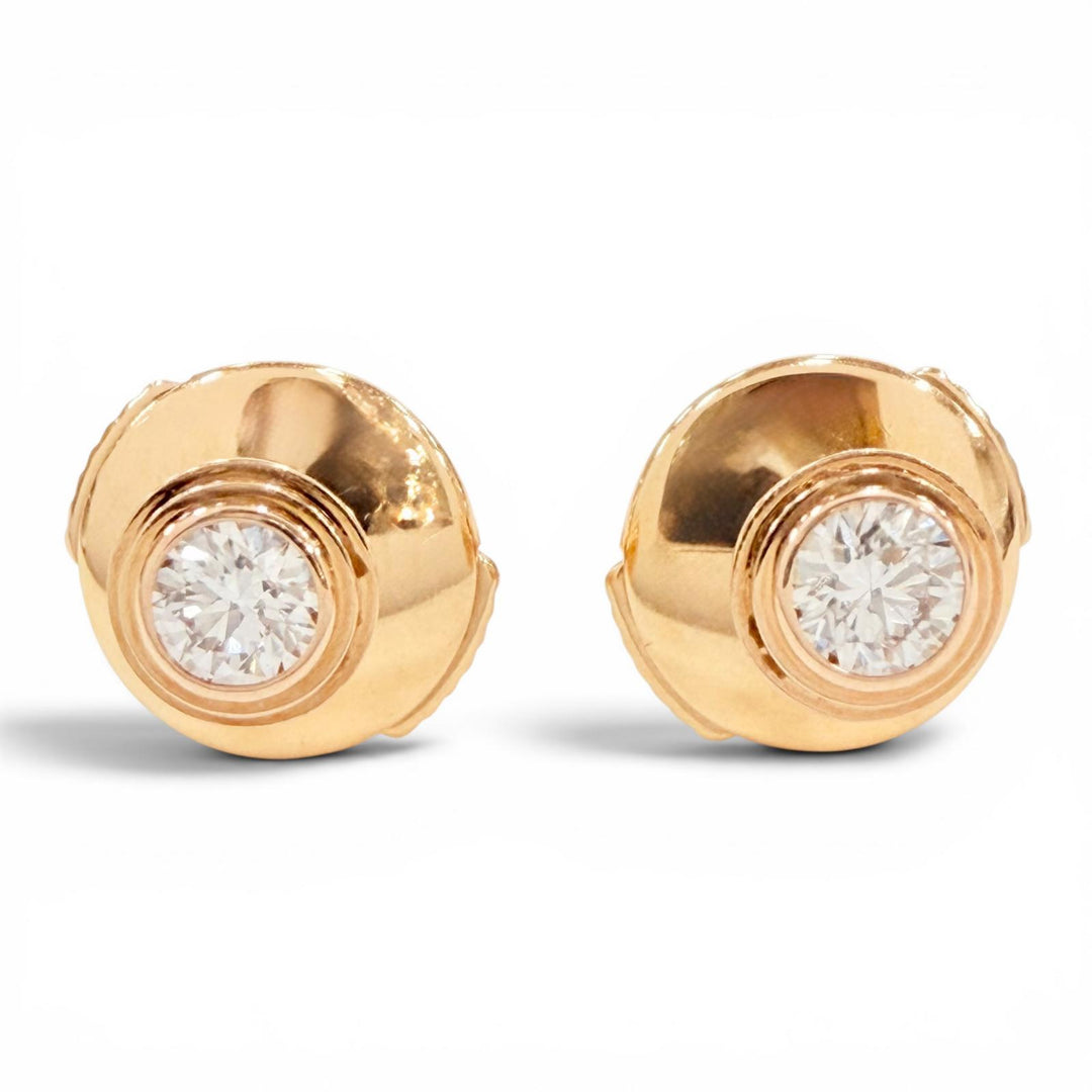 Excellent Cartier Pierce Damour XS Pink gold AU750 Women TBG441