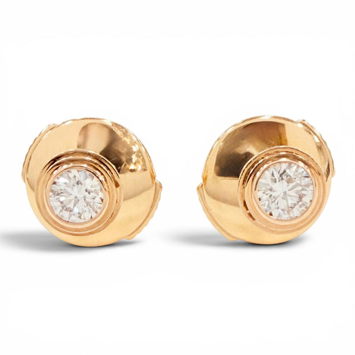 Excellent Cartier Pierce Damour XS Pink gold AU750 Women TBG441