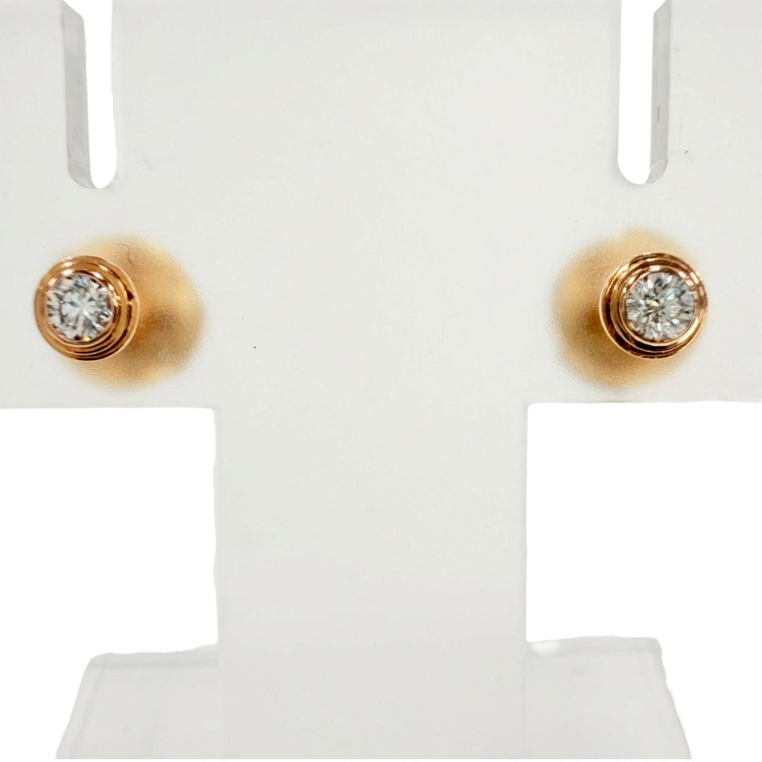 Excellent Cartier Pierce Damour XS Pink gold AU750 Women TBG441