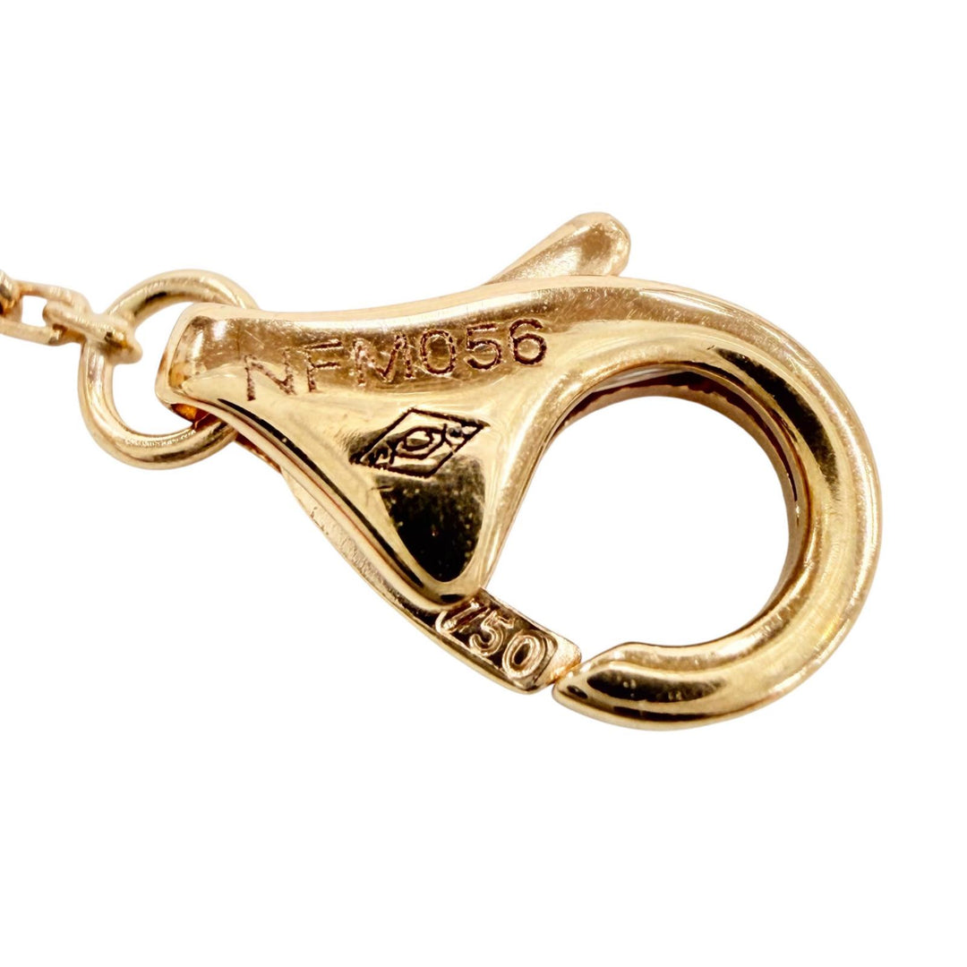 Excellent Cartier Necklace C de Cartier Pink gold AU750 Women NFM056