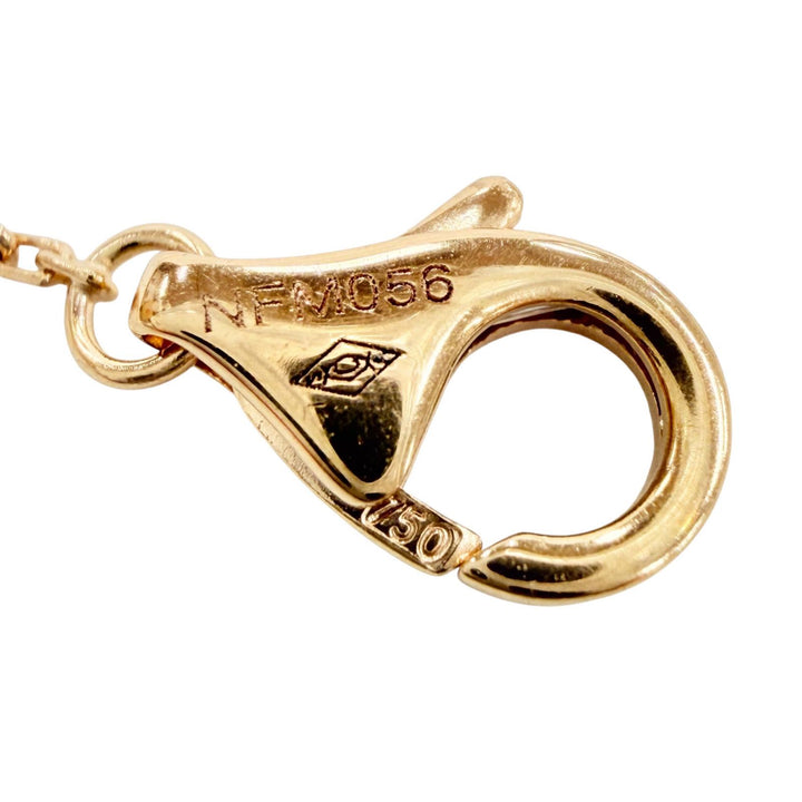 Excellent Cartier Necklace C de Cartier Pink gold AU750 Women NFM056
