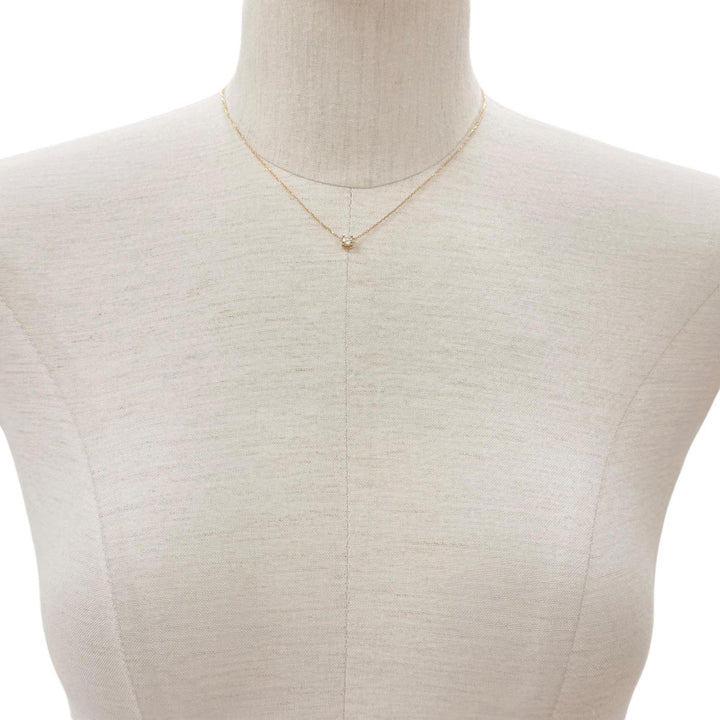 Excellent Cartier Necklace C de Cartier Pink gold AU750 Women NFM056