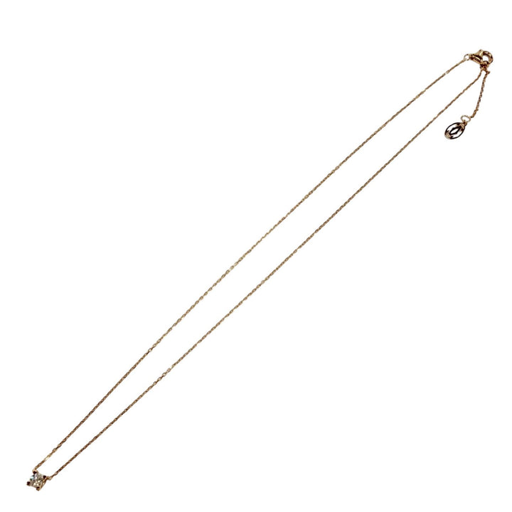 Excellent Cartier Necklace C de Cartier Pink gold AU750 Women NFM056