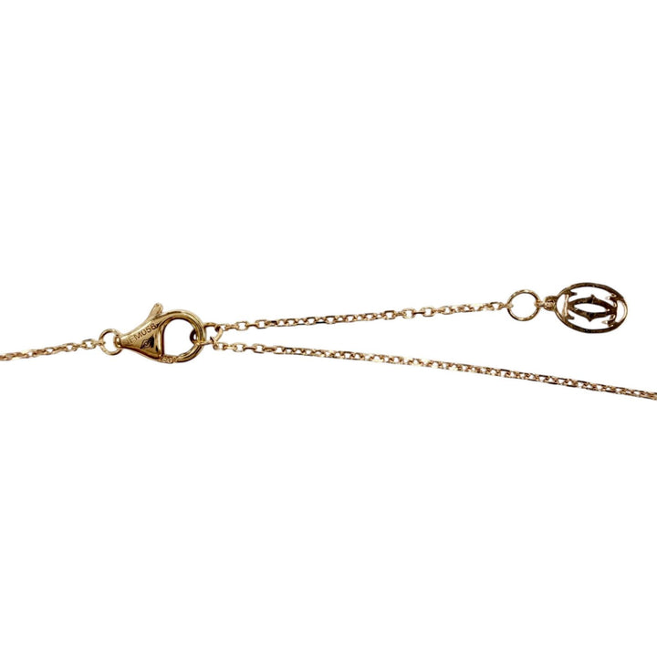Excellent Cartier Necklace C de Cartier Pink gold AU750 Women NFM056