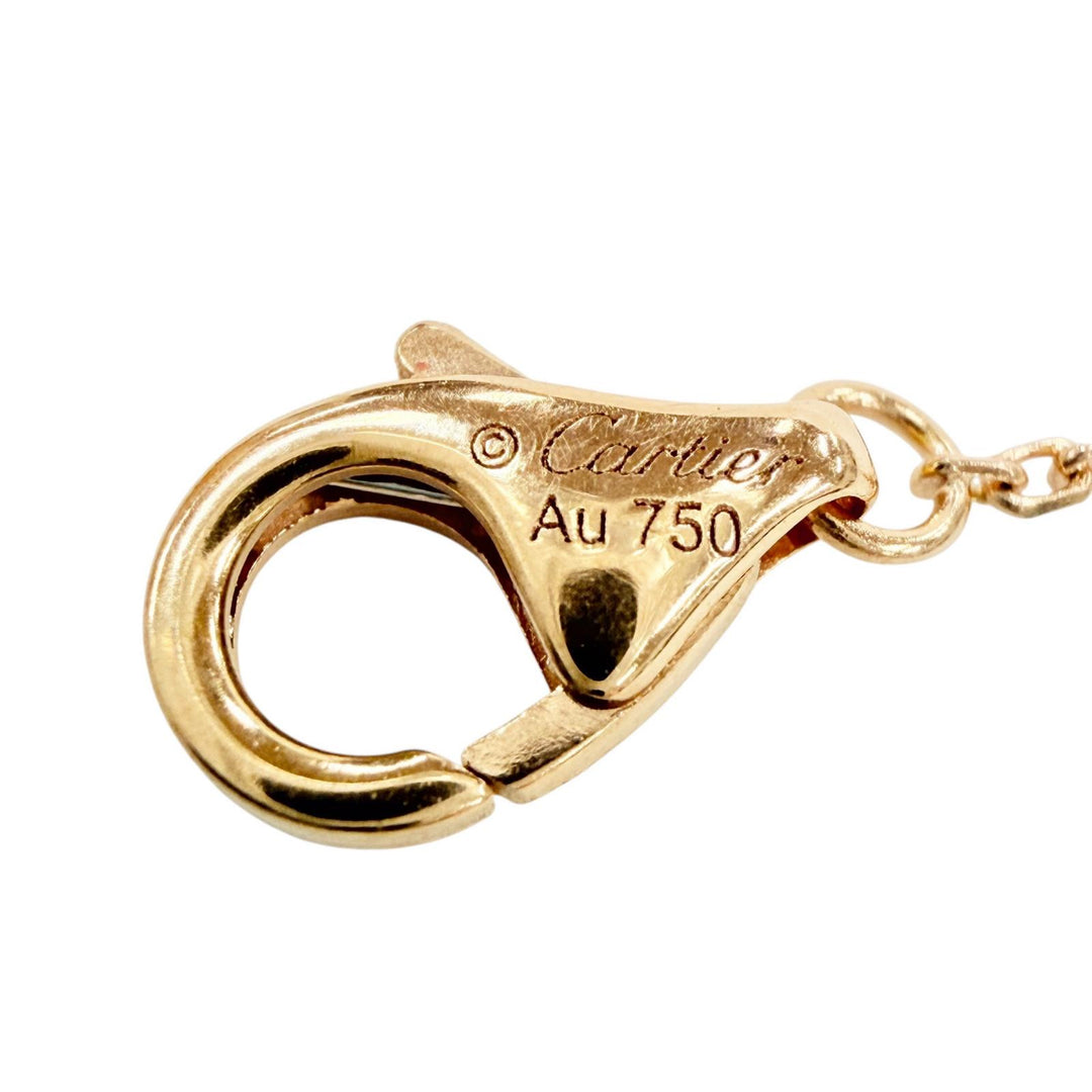 Excellent Cartier Necklace C de Cartier Pink gold AU750 Women NFM056
